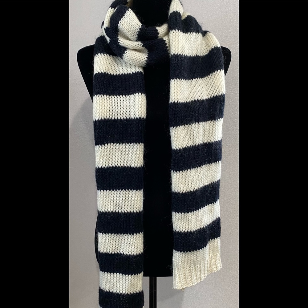 Liebeskind Wool Striped Scarf